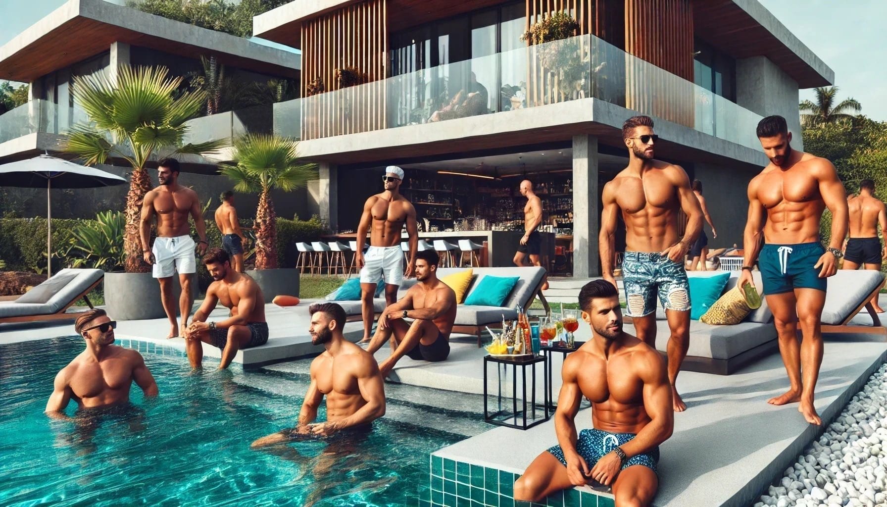 Collared (Chapter 7): Catering to the Pool Party