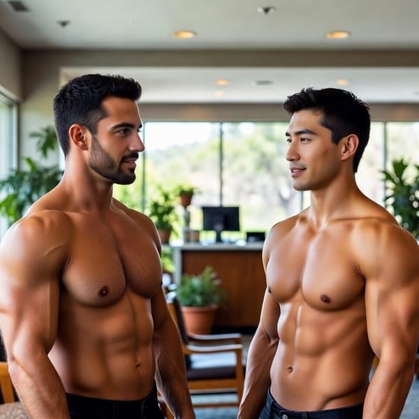 Threesome in Wine Country